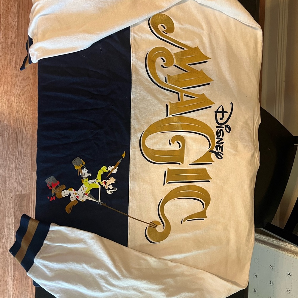 Disney Cruise Line Magic Spirit Jersey White and Gold